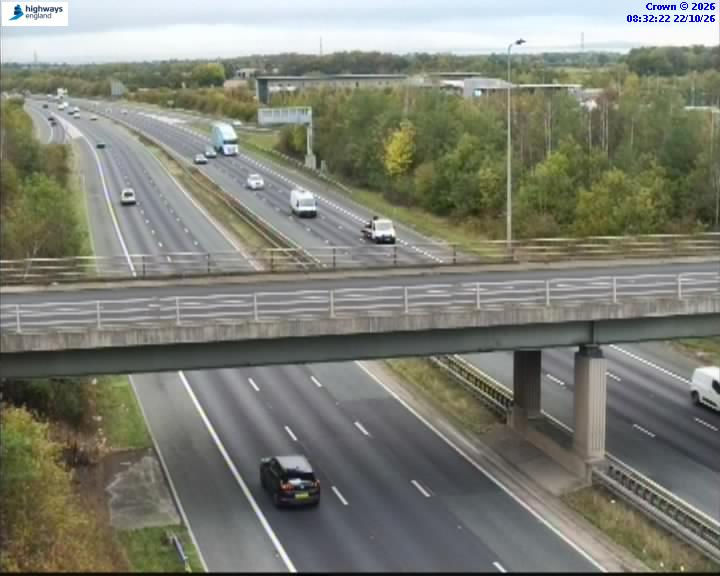 A1(M) J46 Kirk Deighton Interchange - Вчера