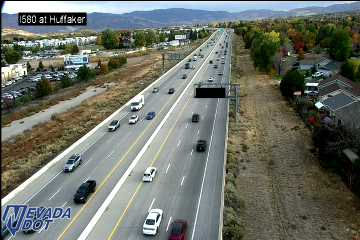 I580 @ Huffaker - Yesterday