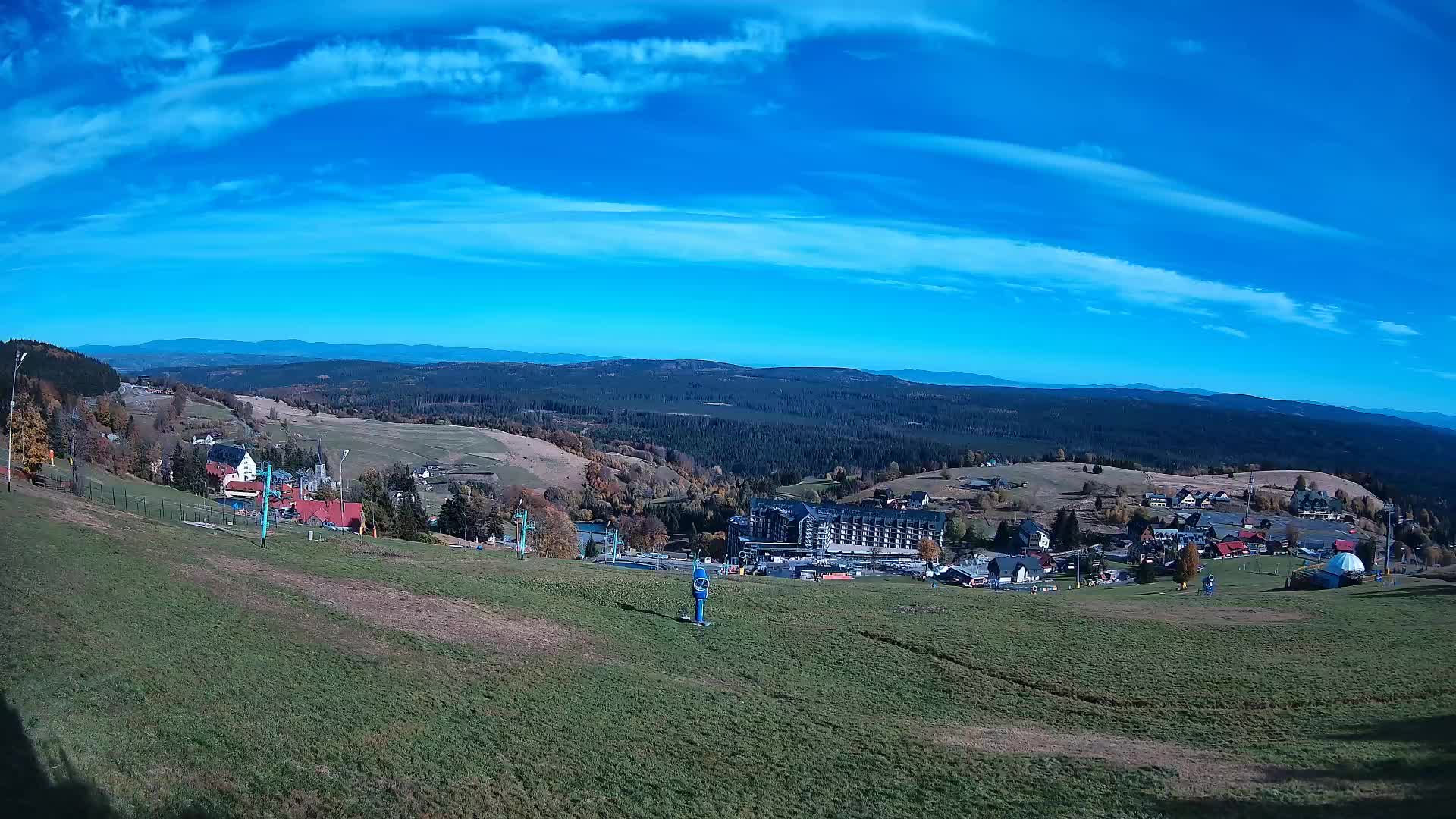 Zieleniec Sport Arena - budowa Infinity Ski&Spa - Webkamery