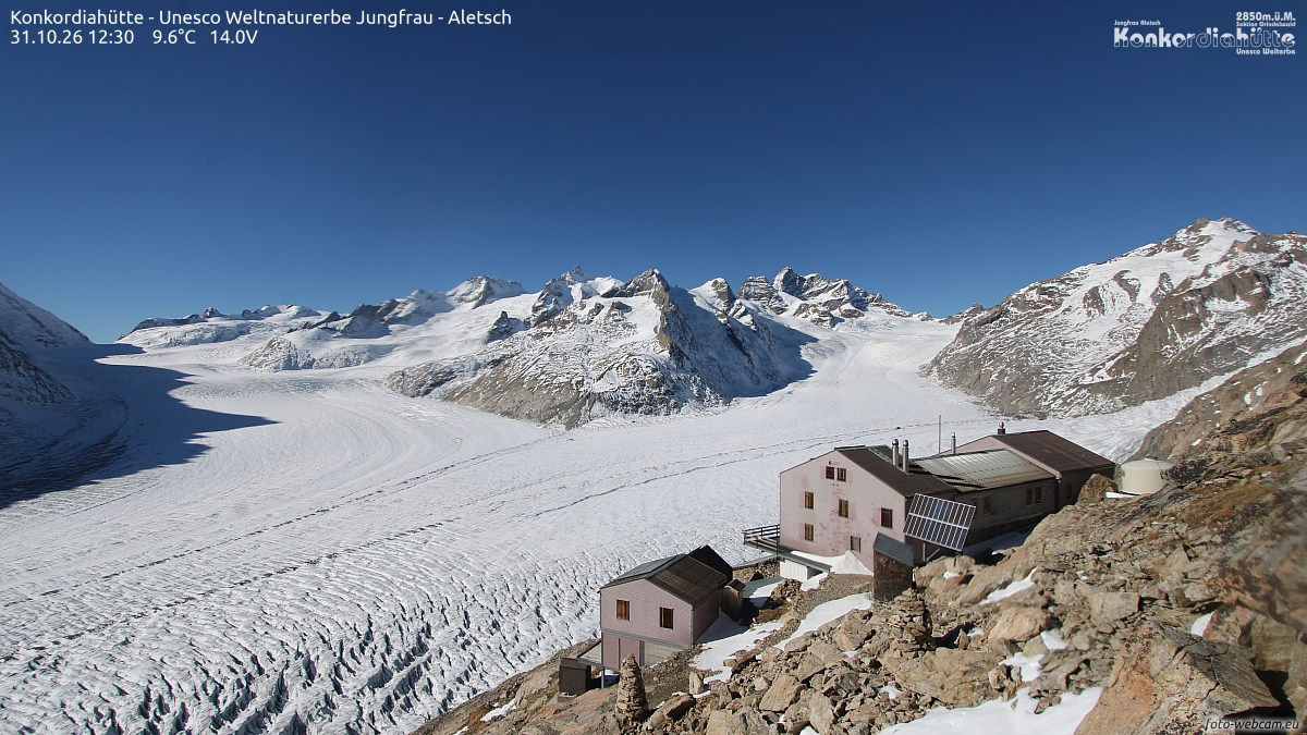 Konkordiahütte - Webcams
