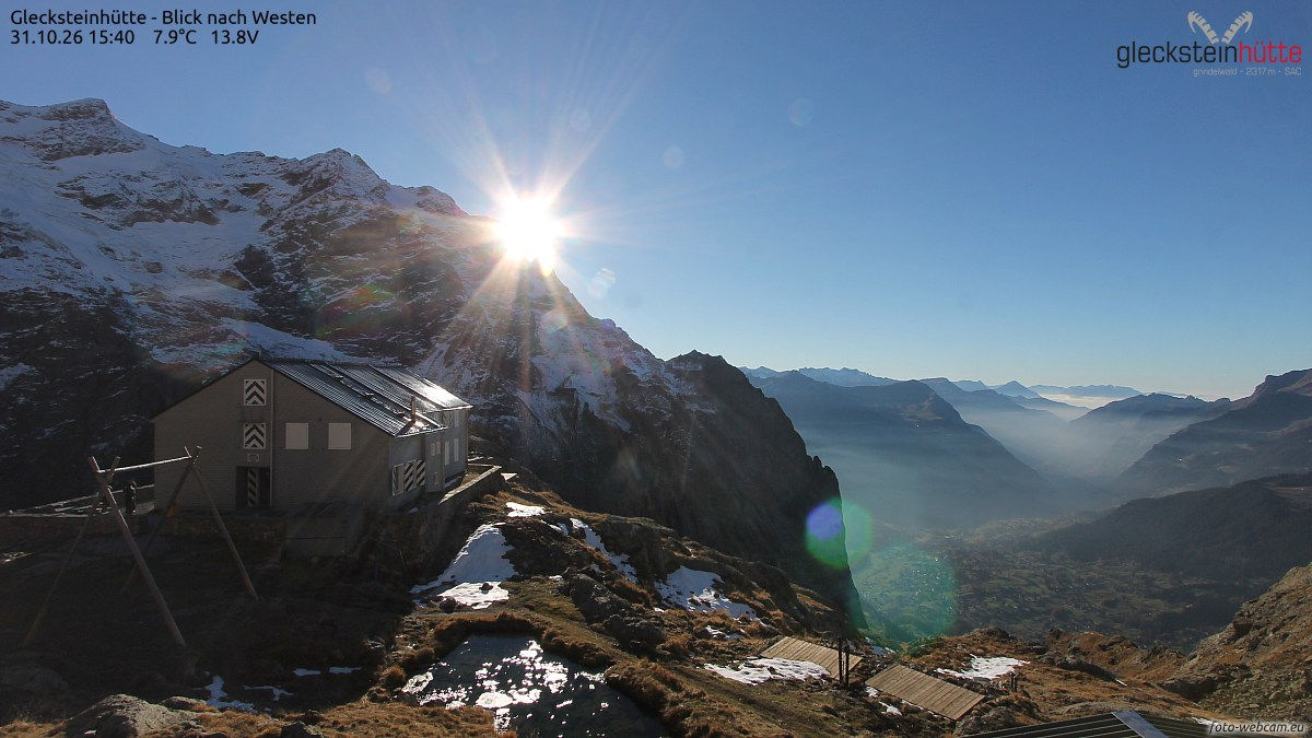 Glecksteinhütte - Web kameralar