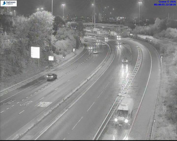 M621 J5 Tunstall Interchange - Вчера
