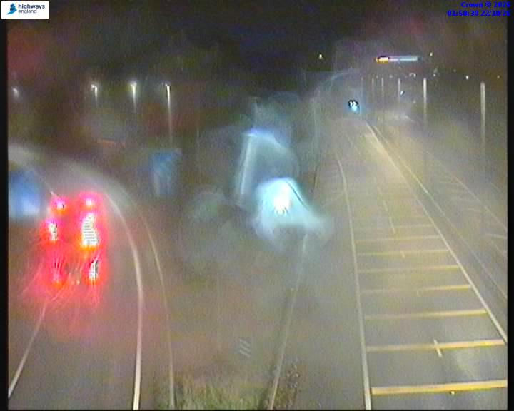 M69 (M1 J21) Whetstone Interchange - Вчера