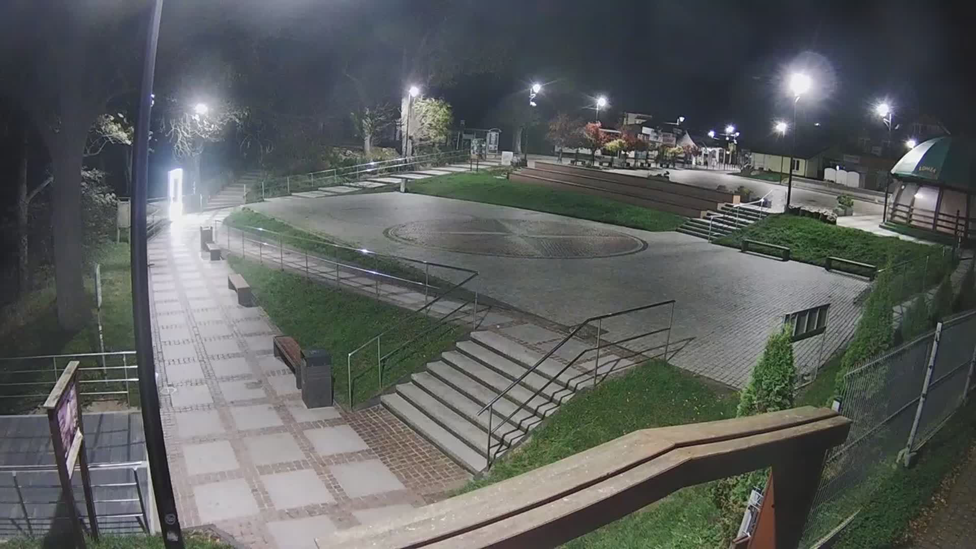 JAROSŁAWIEC - widok na deptak - Wczoraj