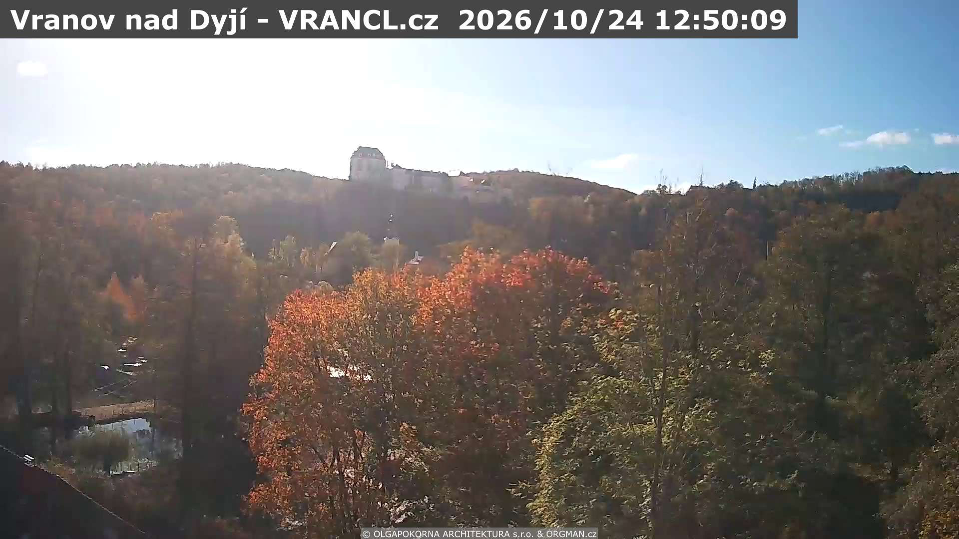 Vranov nad Dyjí - včera