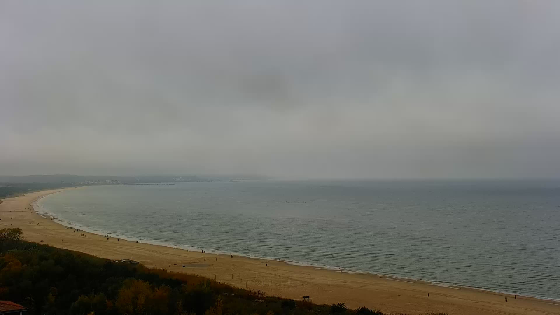 ŚWINOUJŚCIE - panorama na plaże i morze - Včera