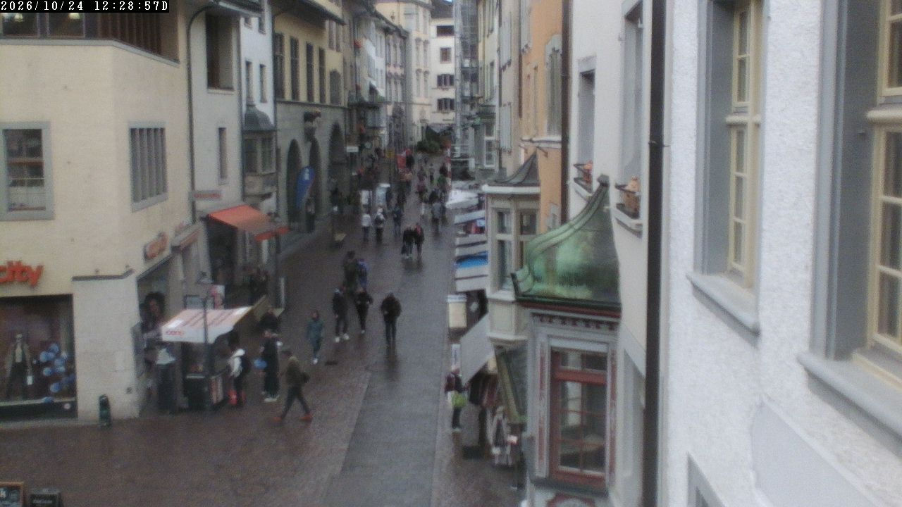 Schaffhausen - Vordergasse - Kamera web