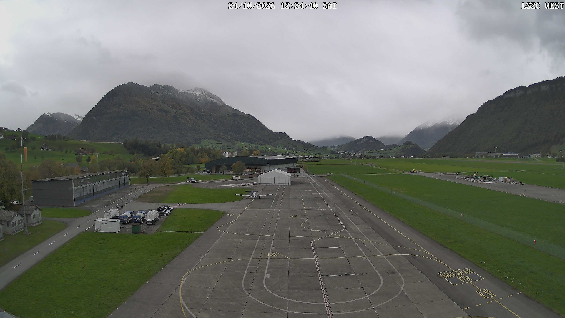 Airport Buochs - Kamera web
