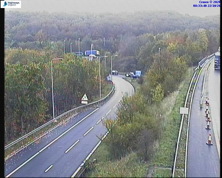 M62 J25 Clifton Interchange - Вчера