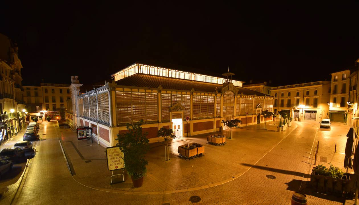 Béziers- Les Halles - Hier