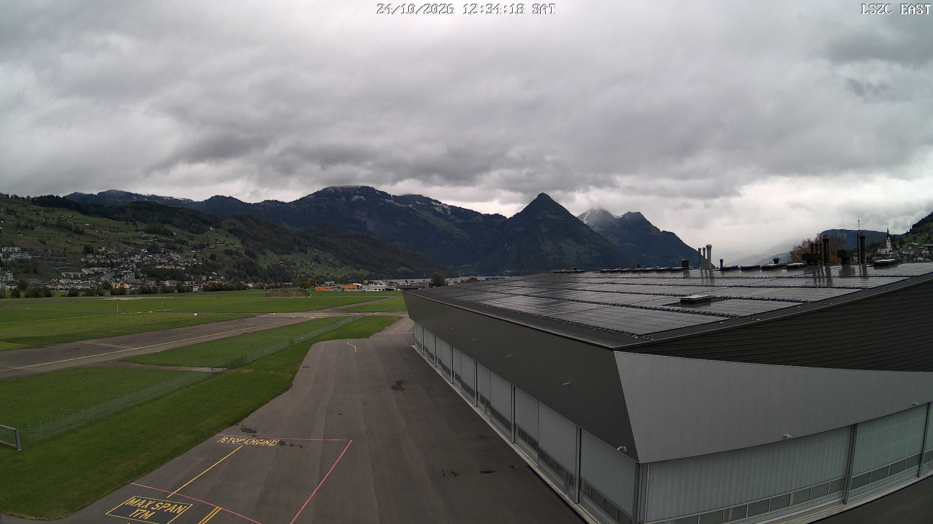 Airport Buochs - Kamera web