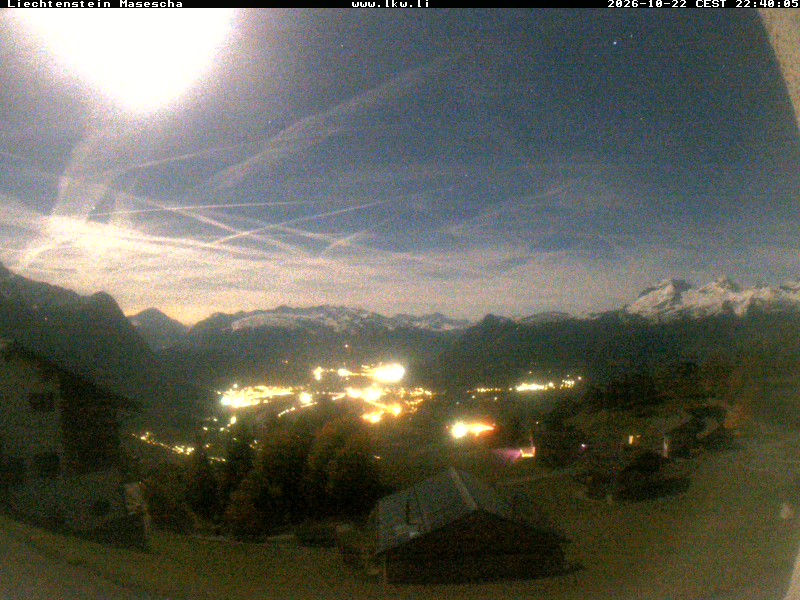 Triesenberg - Masescha Blick nach Balzers - Kemarin