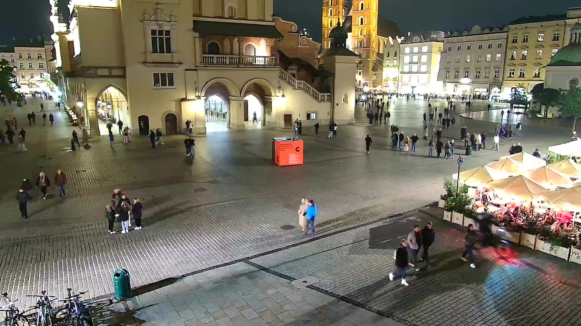 KRAKÓW - Rynek Główny - Kamera web