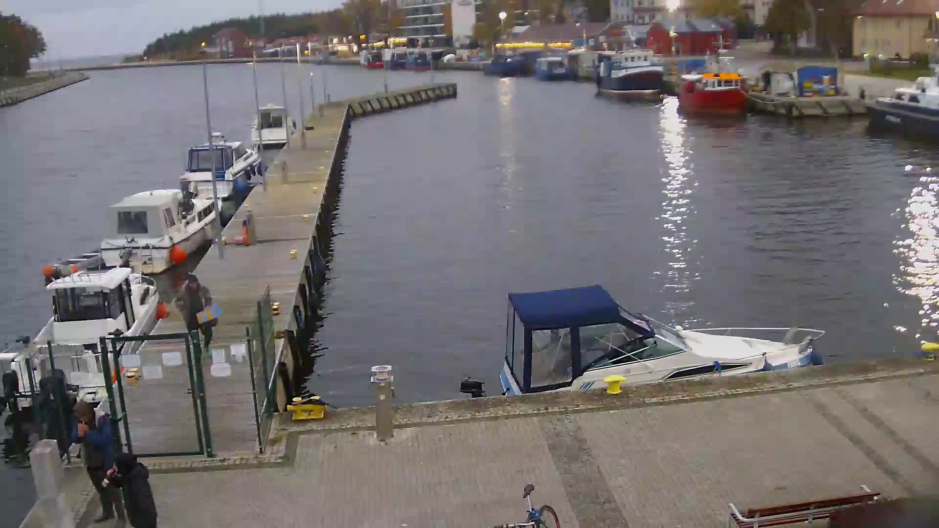MRZEŻYNO - Port Morski - Včera