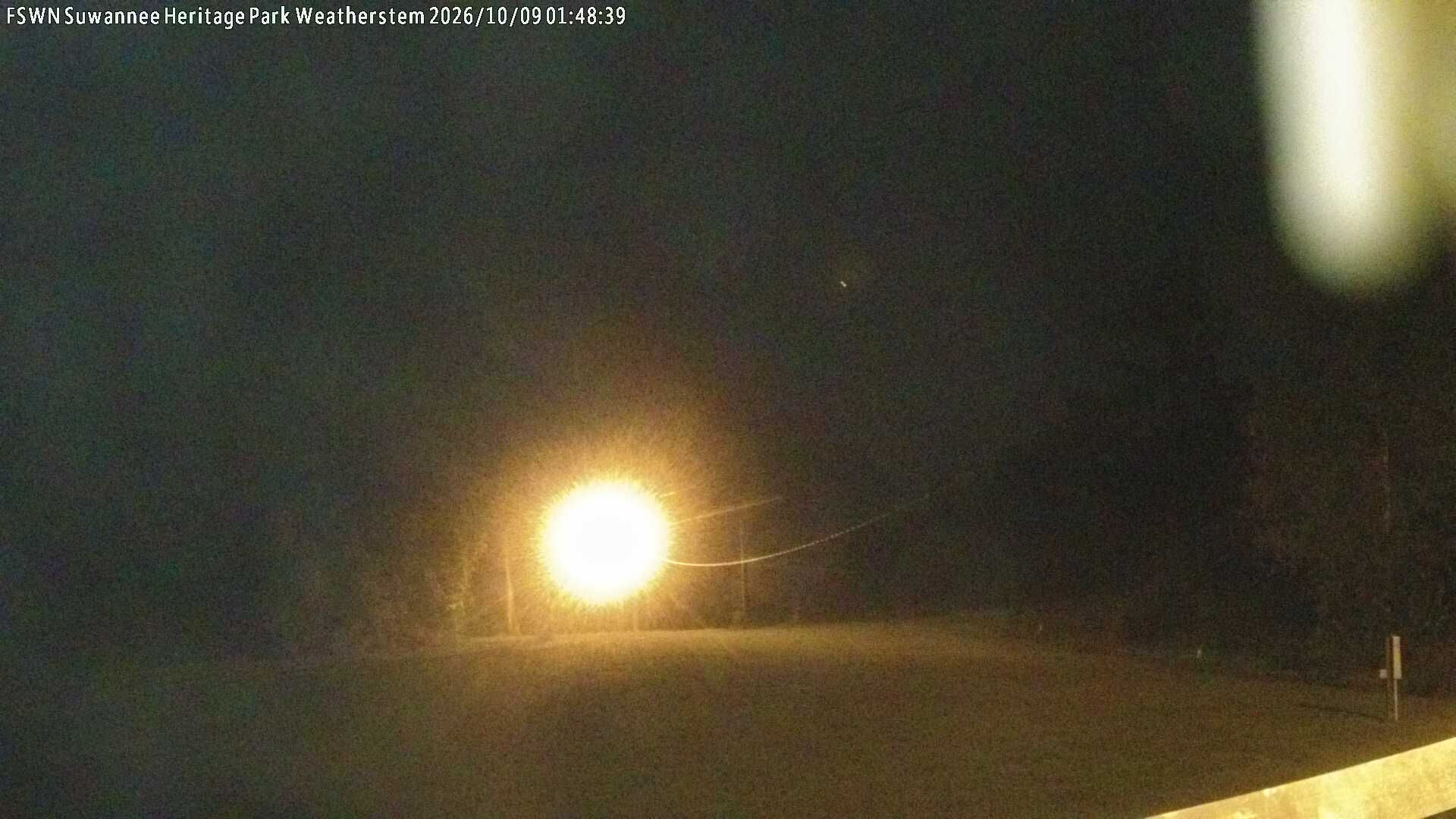 FSWN Suwannee Heritage Park - Cloud Camera - Yesterday