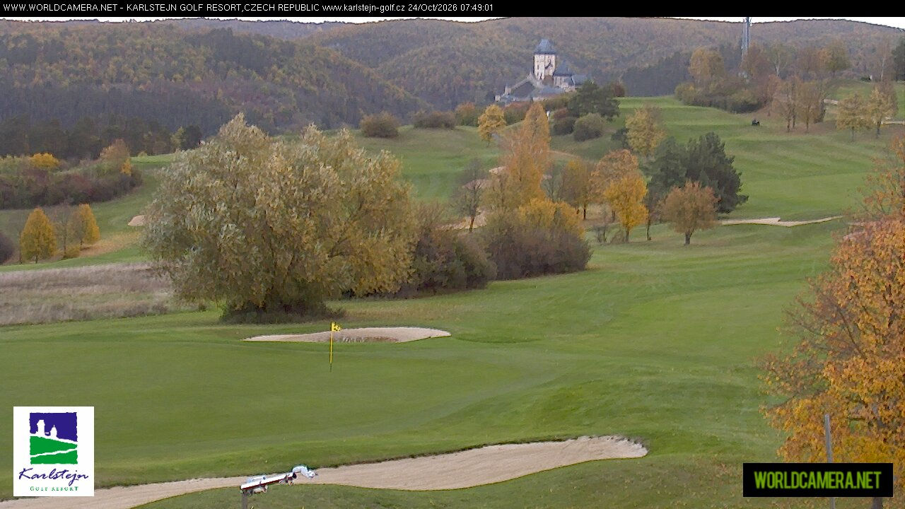 Golf Karlštejn - včera