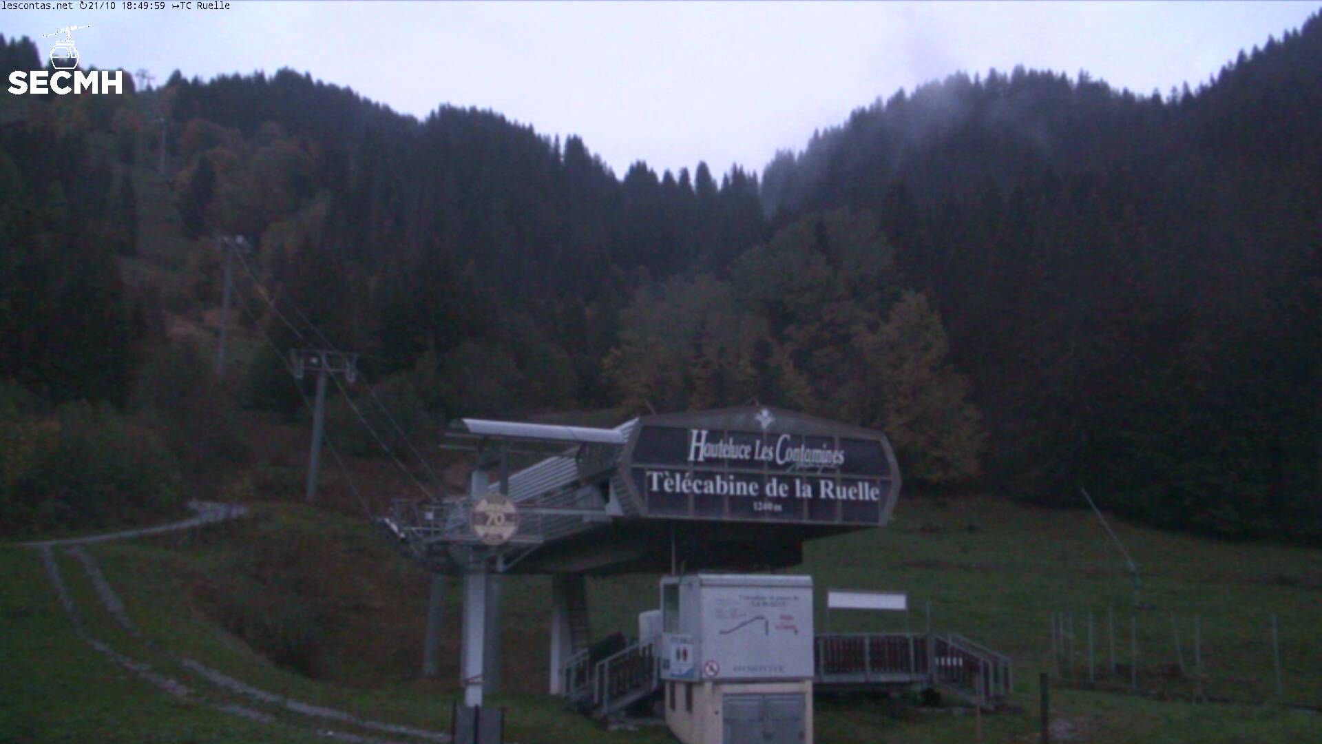 Les Contamines-Montjoie - TC Ruelle - 웹카메라