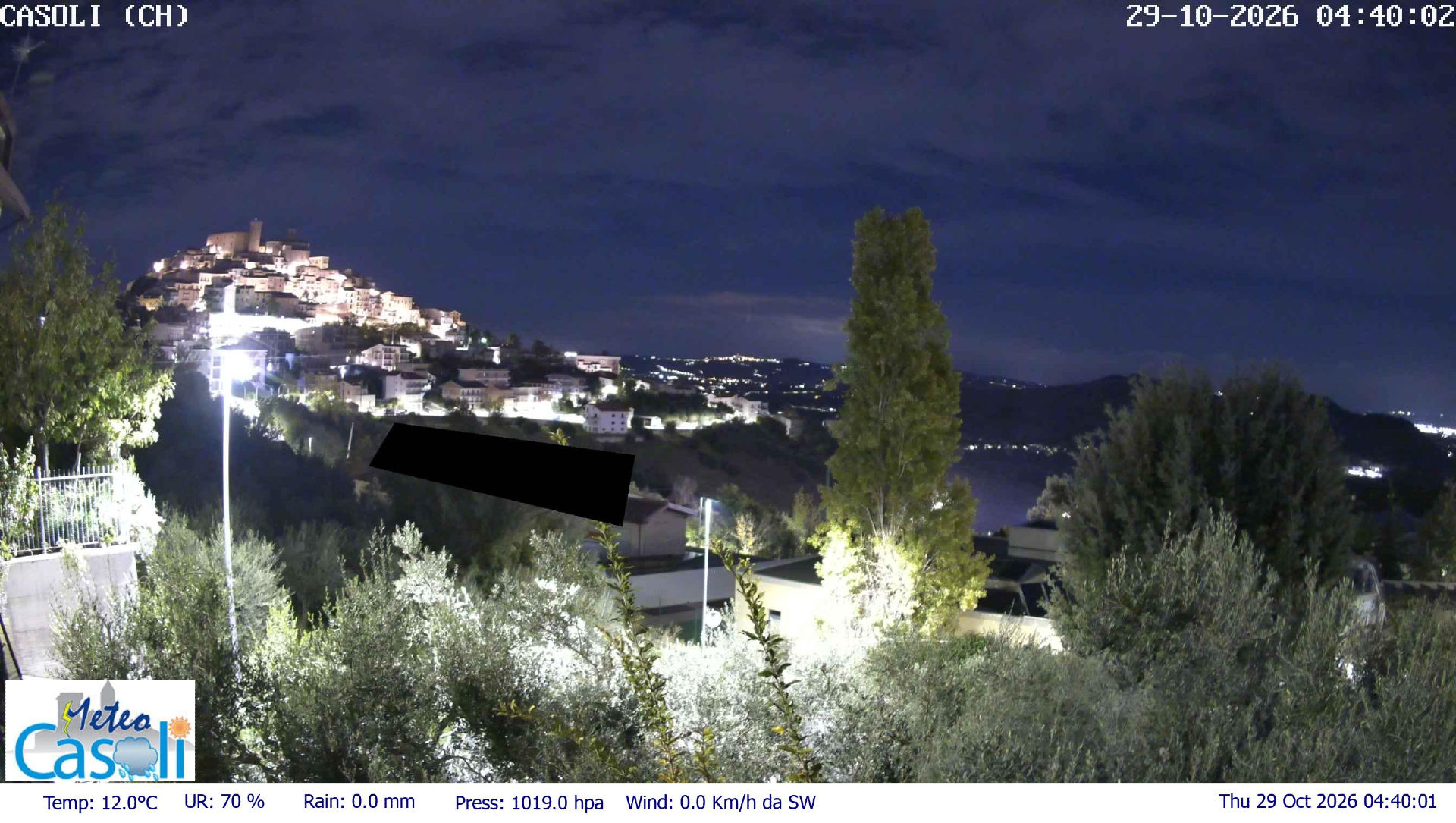 Castello Ducale - Casoli - Webcams