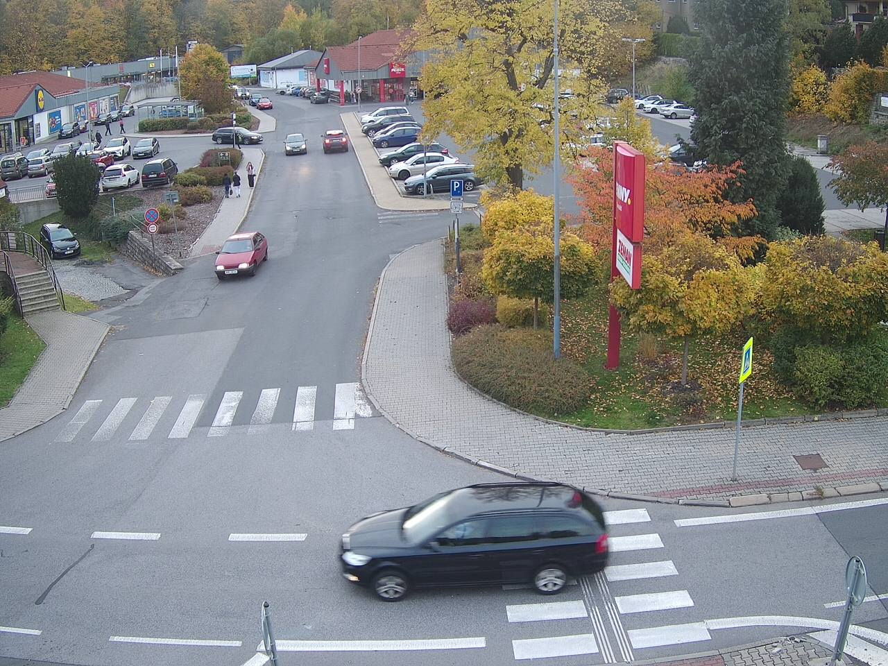 Tanvald - Obchodní zóna - Kamery internetowe