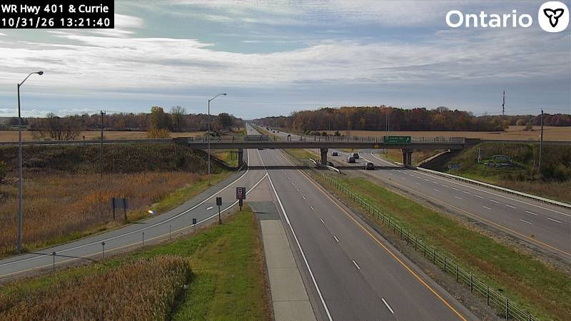 Highway 401 at Currie Road - Webcams