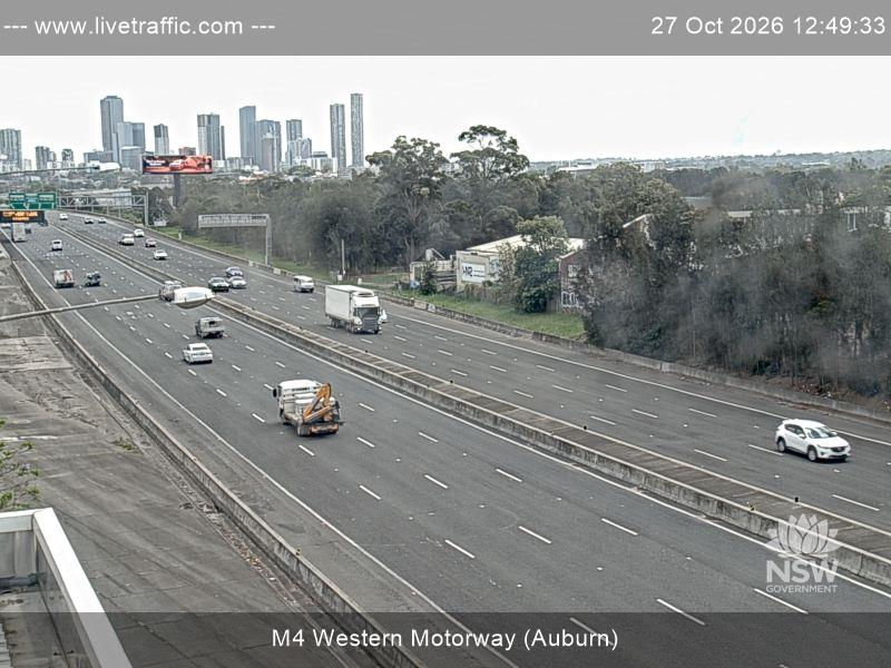 M4 Western Motorway (Auburn) - Webcams