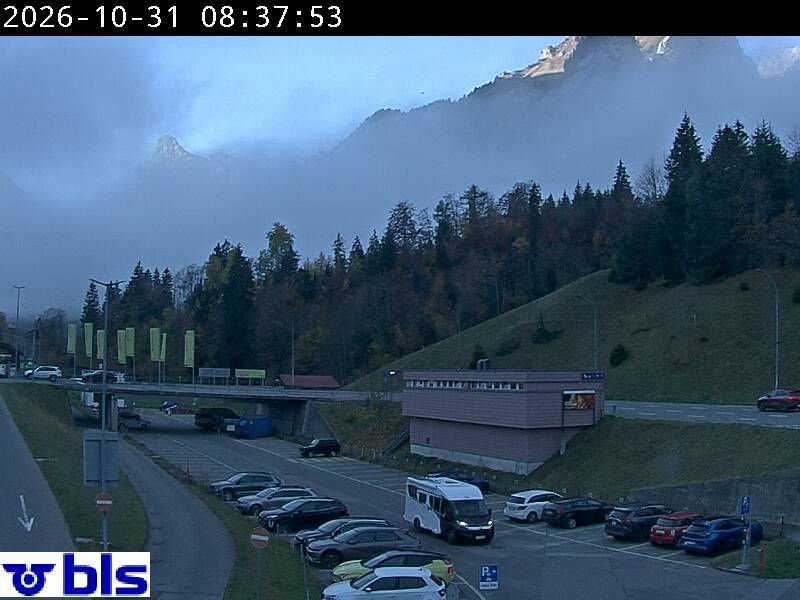 Kandersteg - Autoverlad Süd - Web kameralar