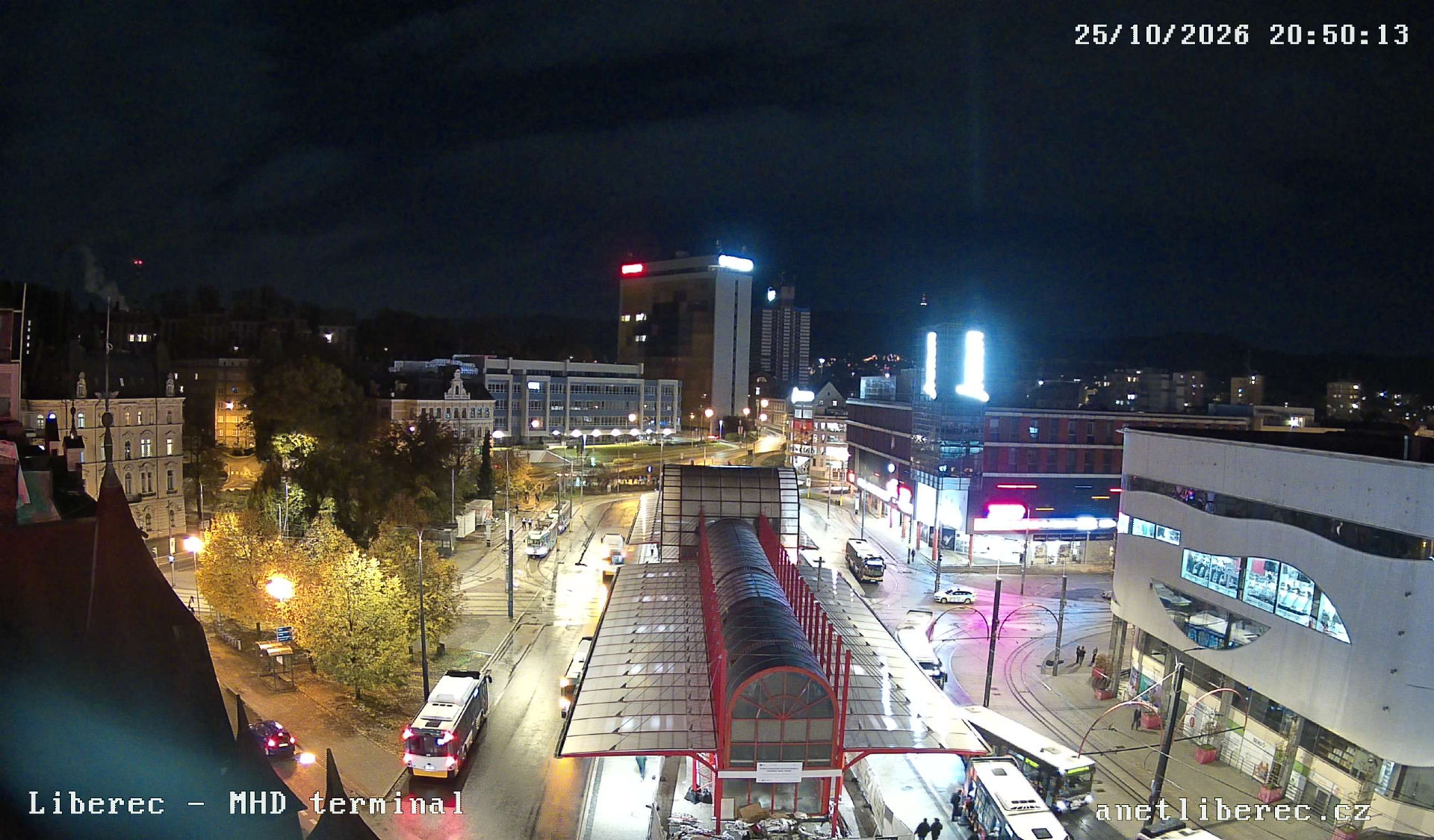 Liberec - Fügnerova - Webcams