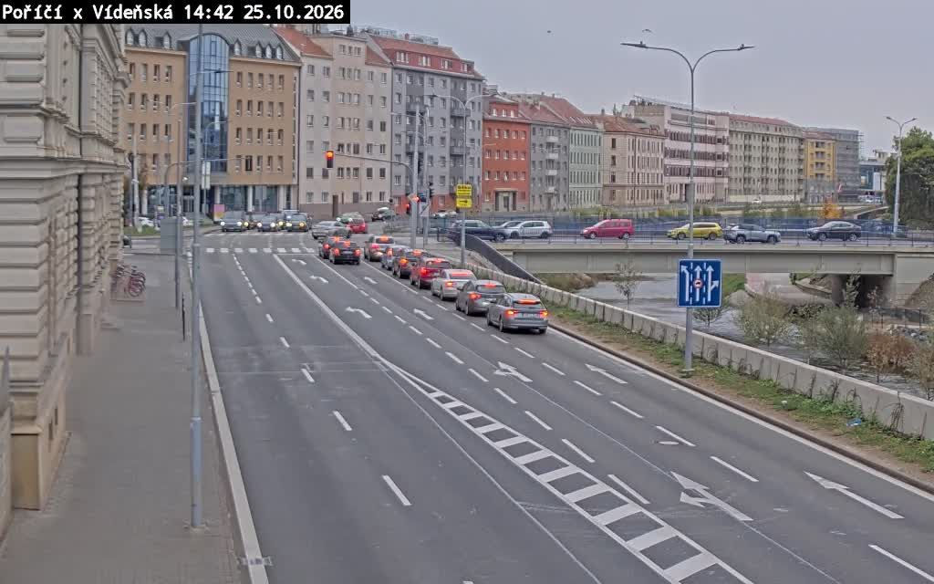 Brno - Poříčí - Webcams
