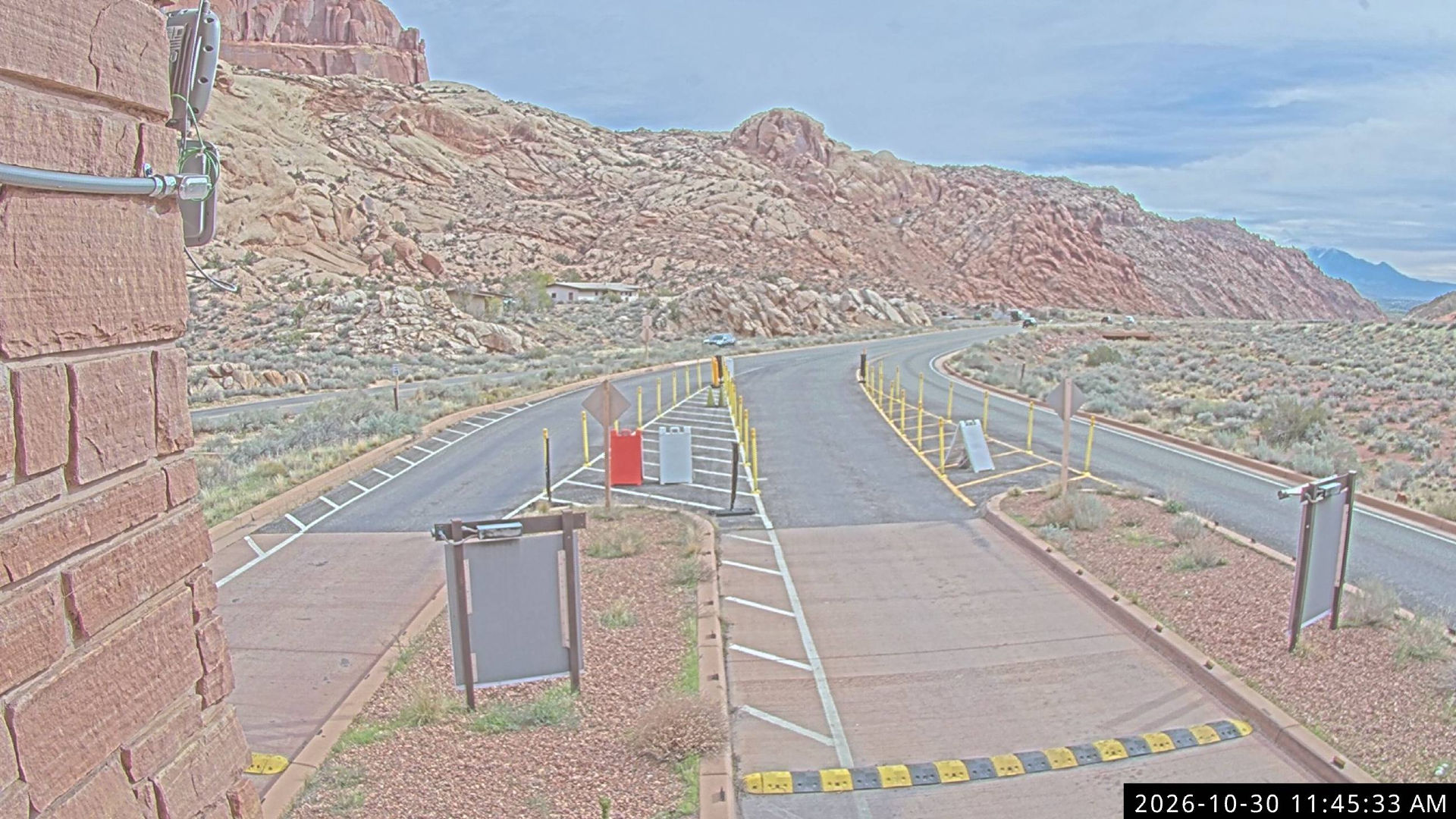 Arches National Park Entrance Station - Yesterday