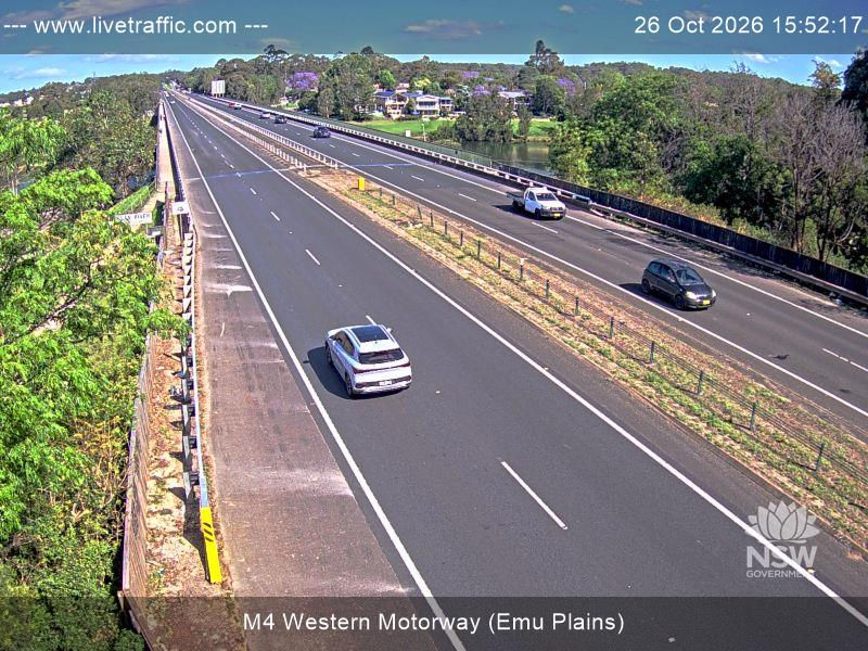 M4 Western Motorway (Emu Plains) - Yesterday