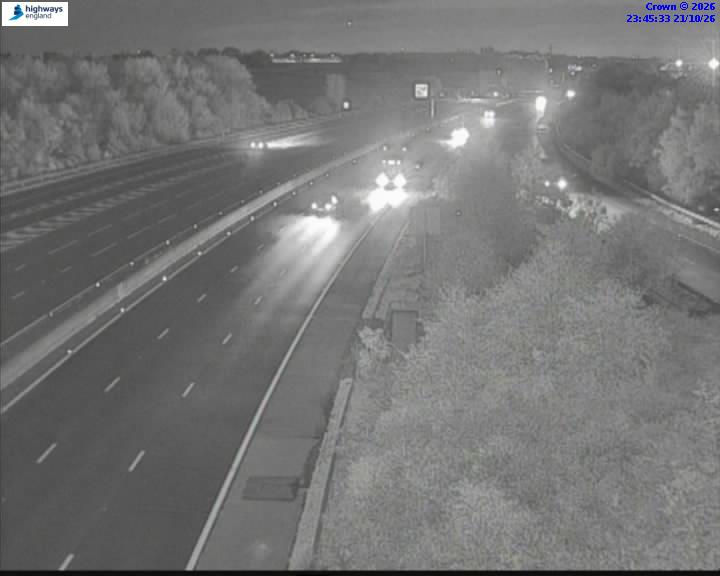 M1 J32 (M18) Thurcroft Interchange - Вчера