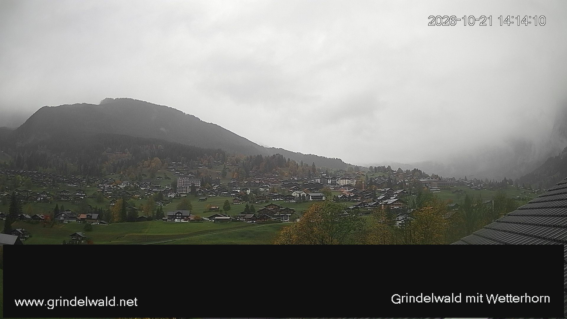 Grindelwald - Dorf - Wetterhorn - 웹카메라