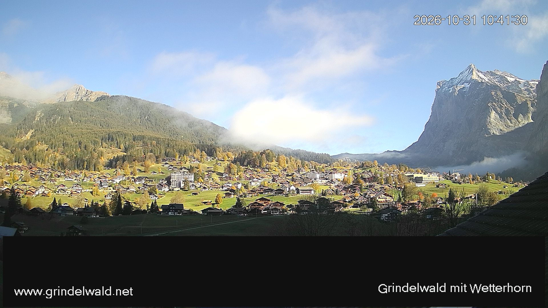 Grindelwald - Dorf - Wetterhorn - Web kameralar