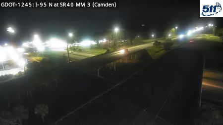 GDOT-1386: I-95 N at SR40 MM 3.2 (Camden) - Yesterday