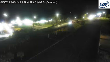GDOT-1386: I-95 N at SR40 MM 3.2 (Camden) - Webcams