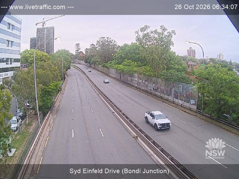 Syd Einfeld Drive (Bondi Junction) - Yesterday