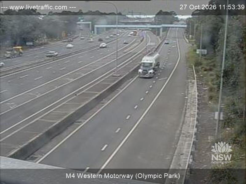 M4 Western Motorway (Olympic Park) - Webcams
