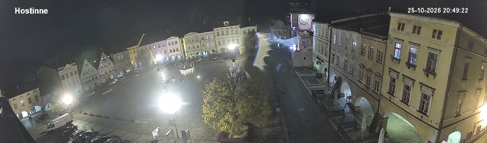 Hostinné - Náměstí - Webcams