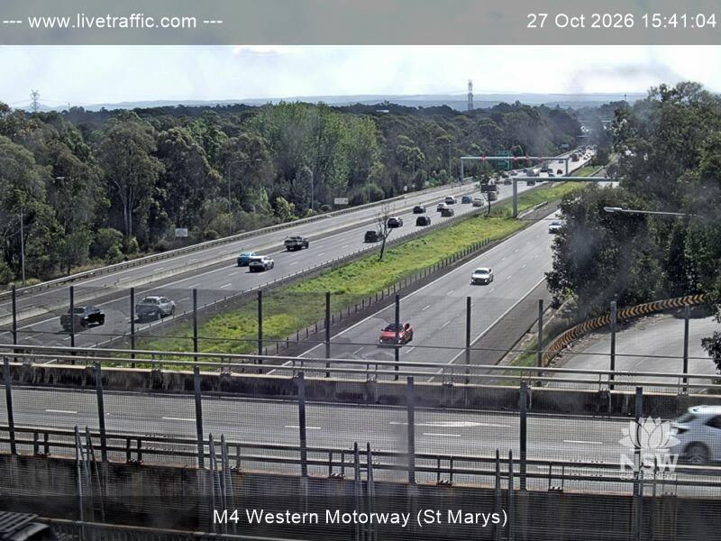 M4 Western Motorway (St Marys) - Webcams