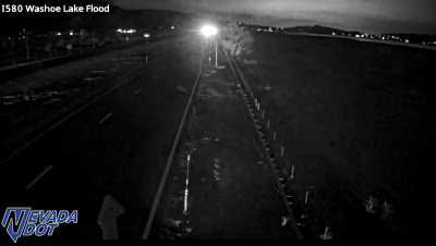 US395 @ Washoe Lake Flood Watch - Yesterday